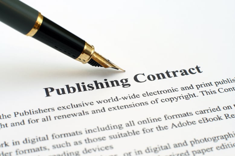 Publishing contract